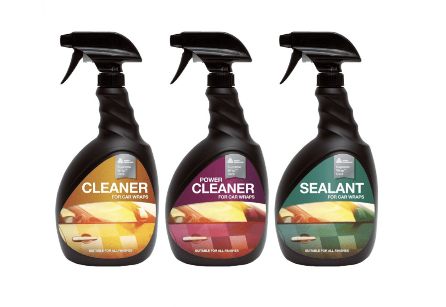 Avery Dennison Car Wrap Cleaner, Power Cleaner, and Sealant